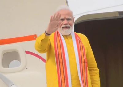 PM Modi departs for Kushinagar