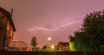 Thunder, lightning and torrential rain set to hit Liverpool today