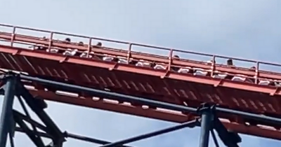 Watch: Moment Blackpool Pleasure Beach visitors get stuck at top of 235ft The Big One ride