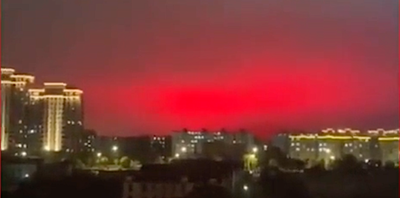 Apocalyptic Blood-Red Sky Perplexes Locals In Eastern China