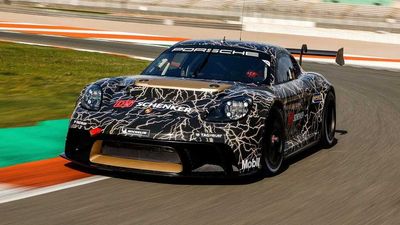 Porsche Mission R Morphs Into 718 Cayman GT4 ePerformance Test Car