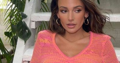 Michelle Keegan looks incredible as she poses in £30 pink crop top from Very