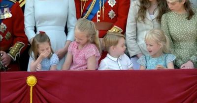 Princess Charlotte's royal balcony tears explained as Kate Middleton comforts daughter