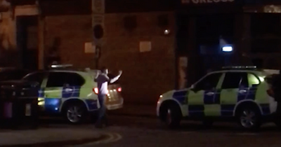 Glasgow armed cops find man with gun on Byres Road after he's spotted making 'cocking motion'