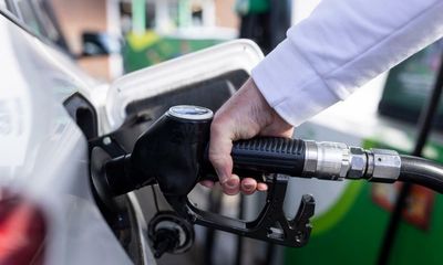 Average UK price of diesel hits record of more than £1.80 a litre