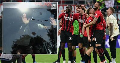 Zlatan Ibrahimovic breaks AC Milan team bus windscreen as title race emotions spill over