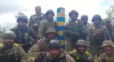Ukrainian troops reach Russian border in counterattack near Kharkiv, claims regional governor