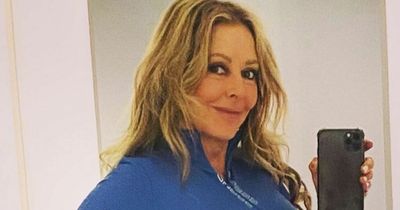 Carol Vorderman looks incredible in workout gear ahead of star-studded movie premiere