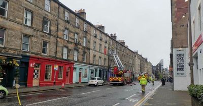 Busy Edinburgh street closed off to traffic due to building safety fears