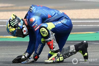 Suzuki’s Mir laments “painful mentally” Le Mans MotoGP crash