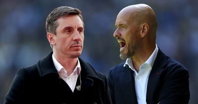 Erik ten Hag sends warning to Gary Neville and Co. over Man Utd dressing room influence