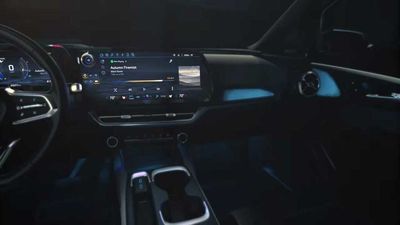 New Chevrolet Equinox EV Teaser Offers A Glimpse Inside The SUV
