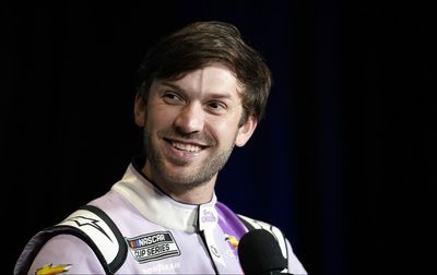 NASCAR driver Daniel Suárez heroically saved a turtle struggling to cross the street