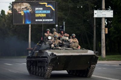 Russian troops pushed to within 3-4 km of Russian border near Kharkiv- U.S. official