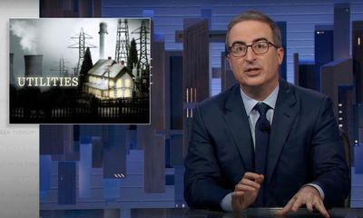 John Oliver on the power of US utility companies: ‘The only game in town’