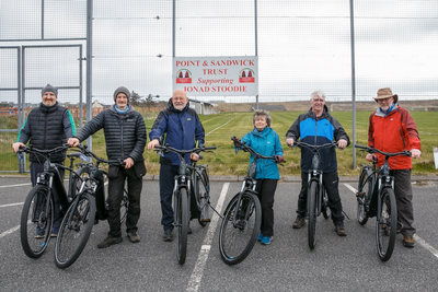 New trail on Isle of Lewis gets e-bike investment following Brexit delays