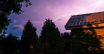 Met Eireann gives thunderstorm warning with status yellow alert for nine counties