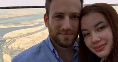 Evil Greek pilot suffocated British wife to death and hung pet dog