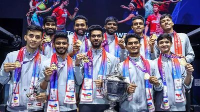 Karnataka CM announces Rs 5 lakh reward for shuttler Lakshya Sen after Thomas Cup win