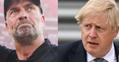 Jurgen Klopp asks question that is beyond Boris Johnson after Liverpool fans boo national anthem