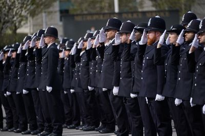 Two in five police recruits are female