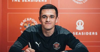 Blackpool forward Jake Daniels becomes first professional footballer in UK to come out as gay in 32 years