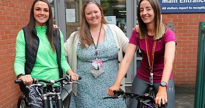 Lanarkshire nursery shows it's the wheel deal with successful fundraising cycle