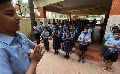 Festive atmosphere welcomes students back to many schools