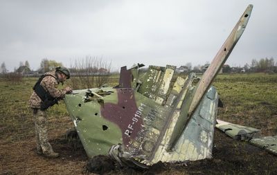 Ukraine says it's downed 200 aircraft, a mark of Russian failures in the sky