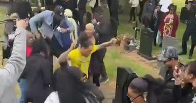 Dancing mourners break out in joyful cemetery rave during 'most fun funeral ever'
