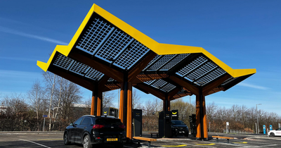 Scotland’s biggest ultra-rapid charging station opens in Hamilton