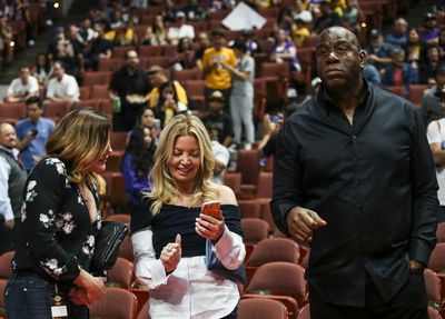 Lakers owner Jeanie Buss still relies on Magic Johnson for advice