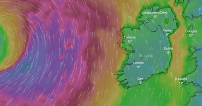 Met Eireann weather forecast persistent rain to hammer Dublin with plummeting temperatures