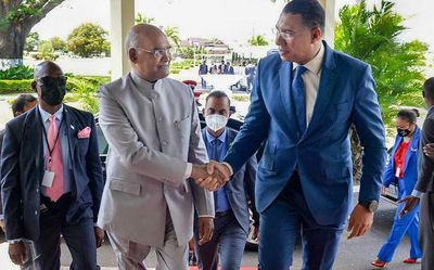 President Ram Nath Kovind meets Jamaican PM Andrew Holness; discusses bilateral cooperation