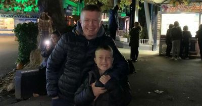 Dad's heroic decision after son diagnosed with rare disease