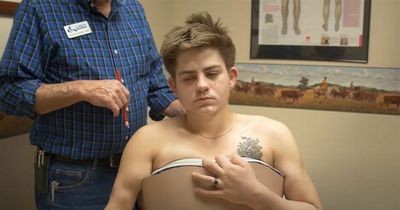 Young man who lost half his body during horrifying forklift accident speaks of recovery