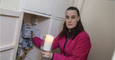 Lanarkshire mum forced to use candles to light house after being hit with £760 electricity bill