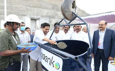 CM Jagan initiates work at Greenko’s 5230 MW energy storage project