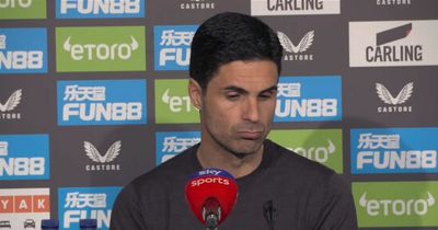 Mikel Arteta shows class as Newcastle supporters make themselves heard while Arsenal boss speaks