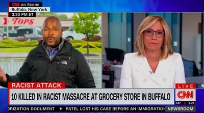 CNN reporter breaks down live on air while reporting on Buffalo shooting