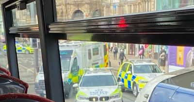 Edinburgh Princes Street closed due to ongoing emergency incident