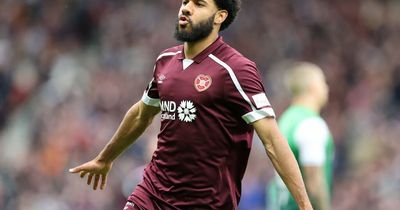 Ellis Simms eyes Hearts and Everton double ahead of Rangers Scottish Cup test