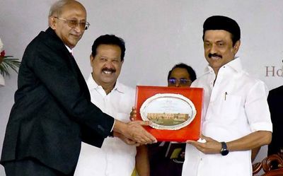 Stalin inaugurates Sai University’s first academic block