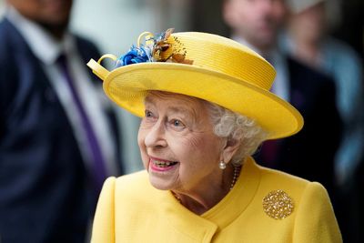 Britain's Queen Elizabeth attends opening of London Tube line