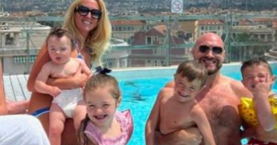 Bikini-clad Paris Fury's luxury holiday with kids on £18,000-a-night superyacht