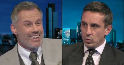 Jamie Carragher compares Gary Neville to Boris Johnson after Salford City sack manager