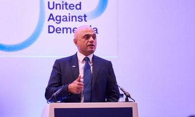 Sajid Javid told dementia patients ‘need change now’ as 10-year plan launched