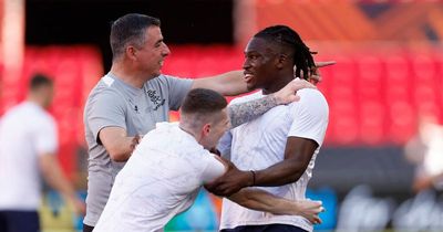 7 best Rangers training pictures as smirking Calvin Bassey and Roy Maakay show no Europa League final fear
