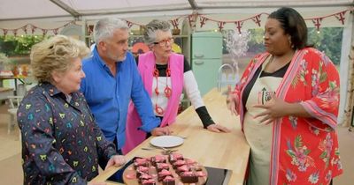 Alison Hammond says she is 'boring' before breaking oven on Great British Bake Off