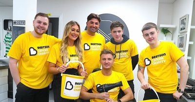 Lanarkshire barbershop takes part in non-stop challenge to raise money